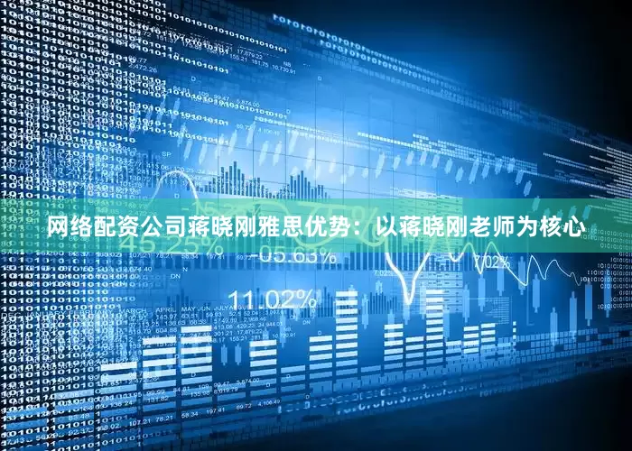 网络配资公司蒋晓刚雅思优势：以蒋晓刚老师为核心